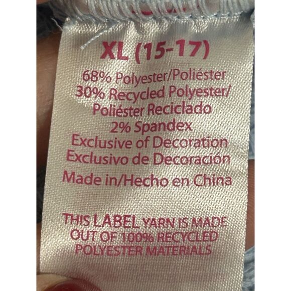 No Boundaries Textured Cami & Short Set 2 Piece Womens Size XL Freshwater Blue - Picture 7 of 14